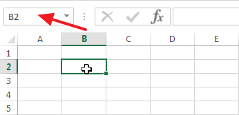 Selecting a cell in Excel
