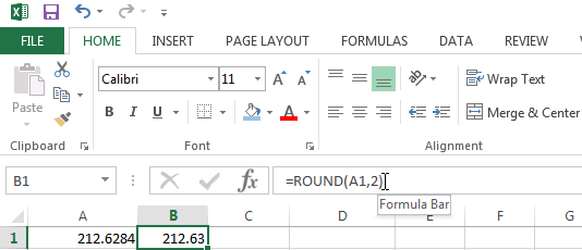 Rounding a number to two decimal places